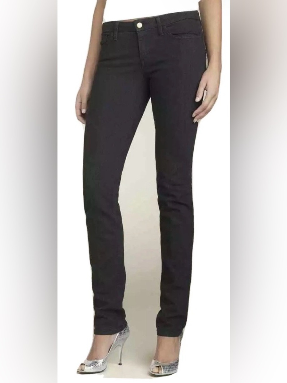 Joe's Jeans “Chelsea” Women's Ultra Slim, Skinny Jeans - Solid Black